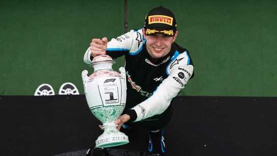 Esteban Ocon, ganador del GP de Hungría Esteban Ocon, ganador del GP de Hungría