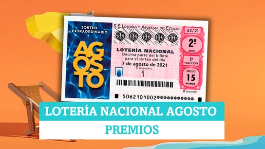 ¿Qué premios reparte el Sorteo Extraordinario de Lotería Nacional de Agosto? ¿Qué premios reparte el Sorteo Extraordinario de Lotería Nacional de Agosto?