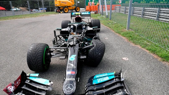 El Mercedes de Valtteri Bottas El Mercedes de Valtteri Bottas