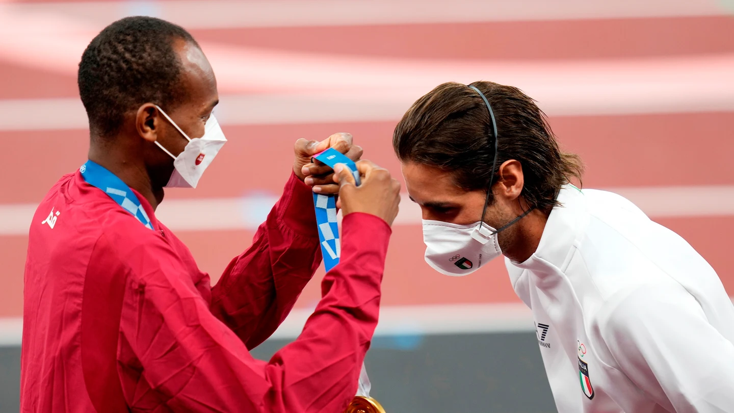 Barshim y Tamberi Barshim y Tamberi