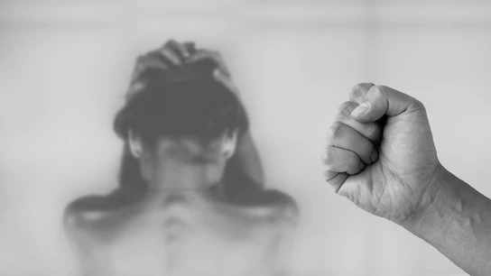 Víctima de violencia machista Víctima de violencia machista