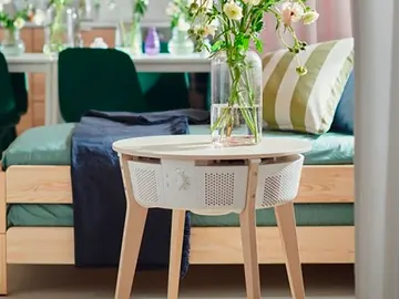 Esta mesa auxiliar de IKEA en realidad es un purificador inteligente Esta mesa auxiliar de IKEA en realidad es un purificador inteligente