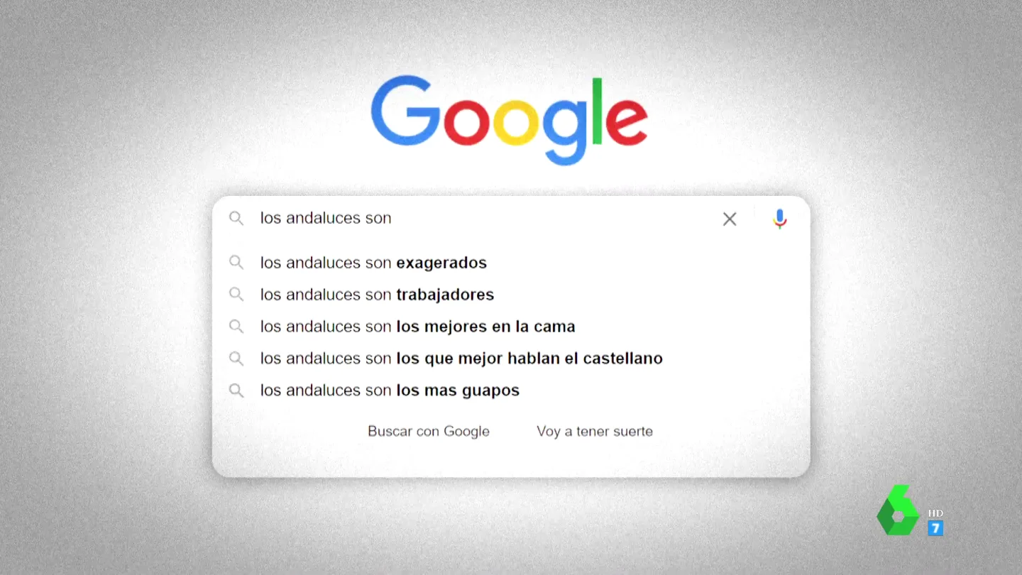 ¿Cómo son los andaluces, catalanes y murcianos? Esto es lo que dice el buscador de Google ¿Cómo son los andaluces, catalanes y murcianos? Esto es lo que dice el buscador de Google