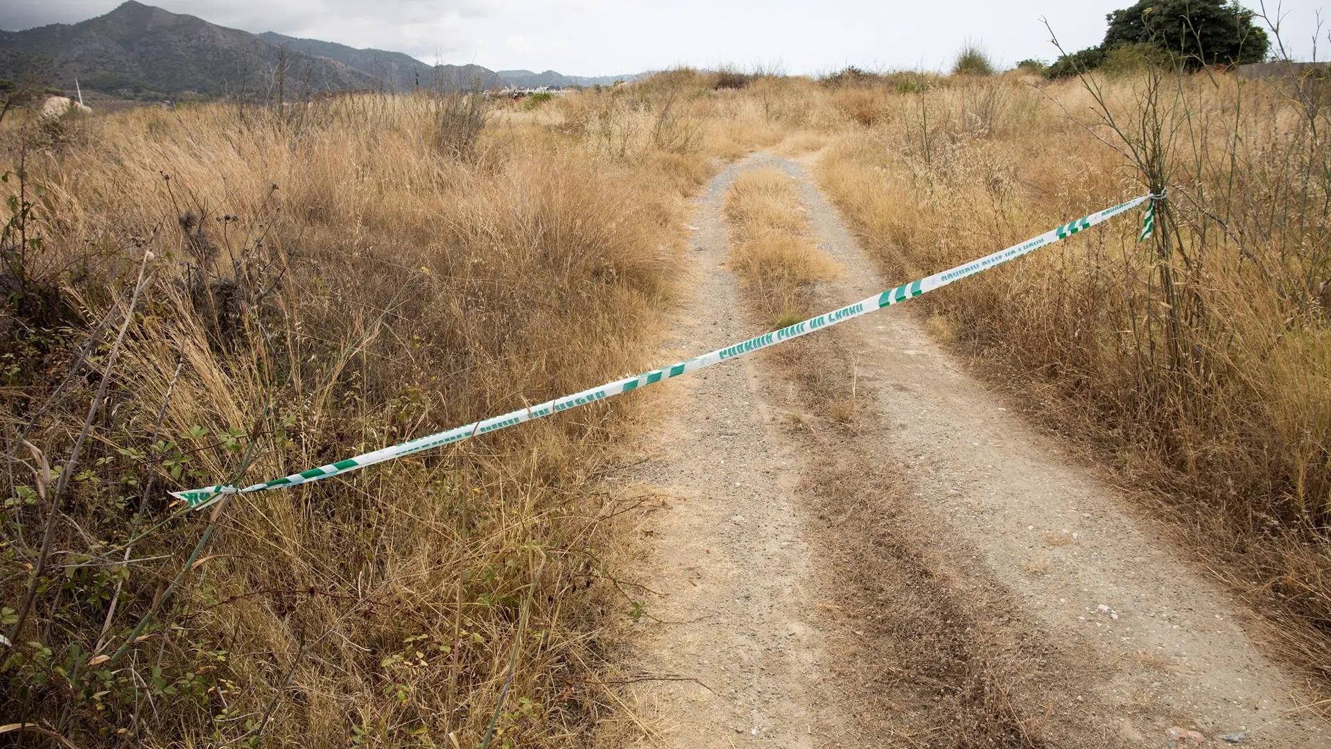 La zona donde apareció el cadáver una mujer presuntamente asesinada por su pareja en Rincón de la Victoria