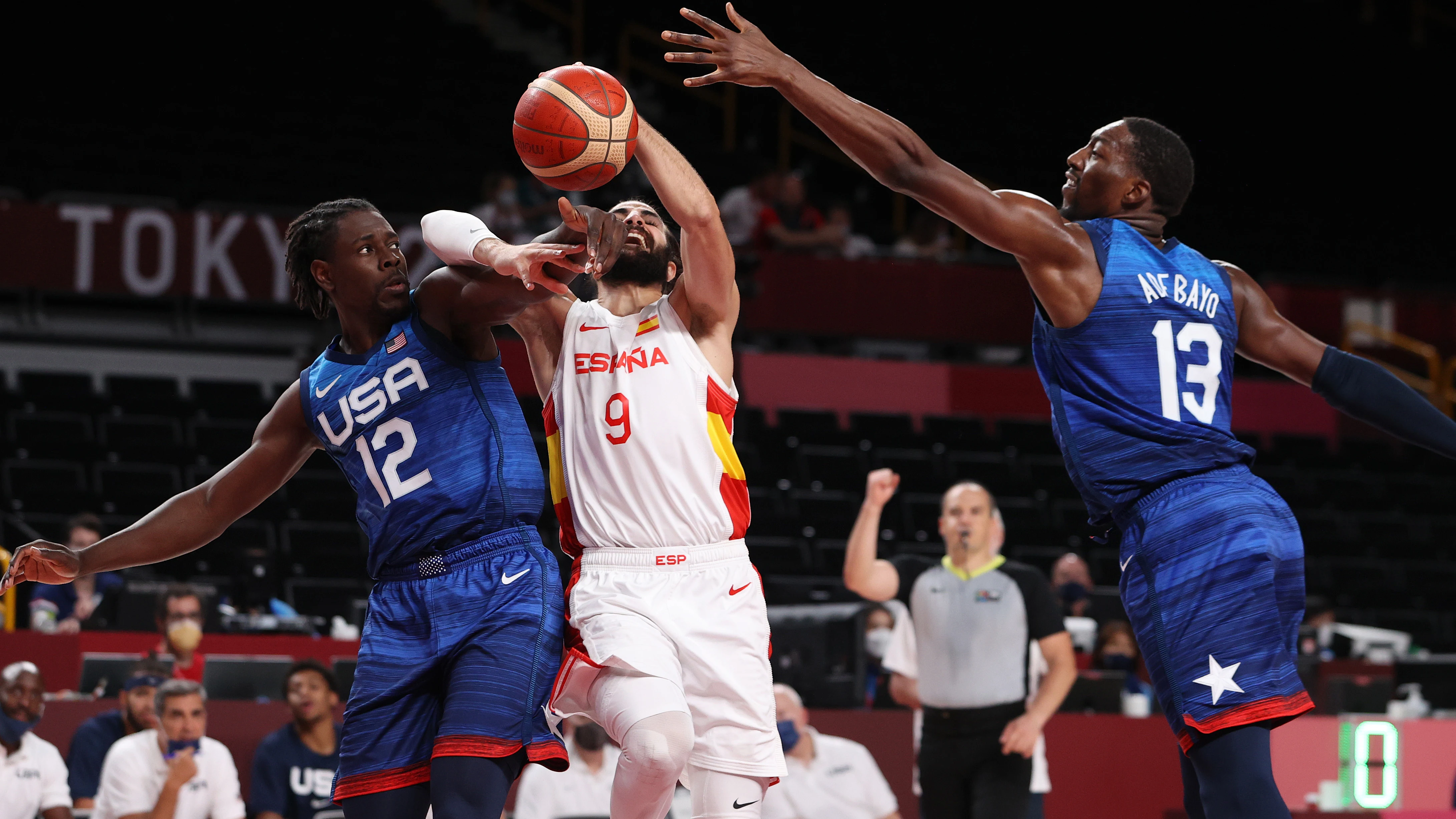 Ricky Rubio contra Estados Unidos