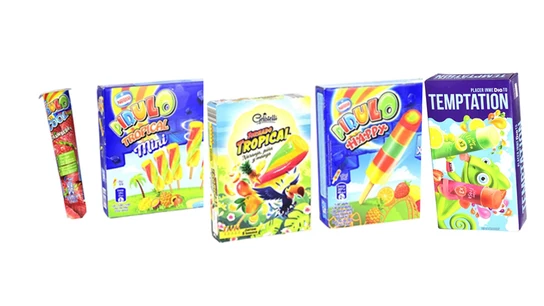Helados de hielo Snacks contra el calor