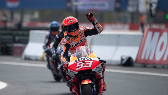 Márquez confía en su recuperación pero pide cautela: "Solo el tiempo dirá si soy mejor o peor" Márquez confía en su recuperación pero pide cautela: "Solo el tiempo dirá si soy mejor o peor"