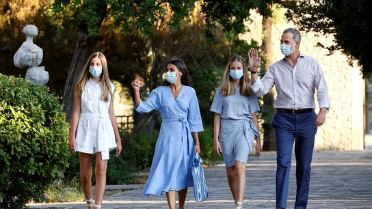 Imagen de l Familia Real en Mallorca Imagen de l Familia Real en Mallorca
