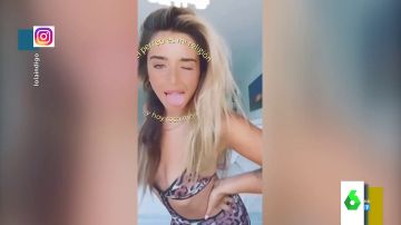El sensual vídeo de Lola Índigo perreando al ritmo de 'Chivirika'