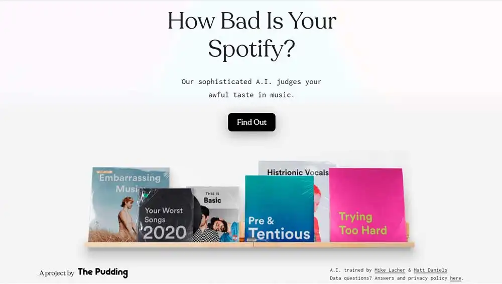 How Bad is Your Spotify