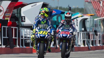 Rossi y Lorenzo