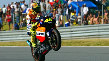 Rossi en Honda