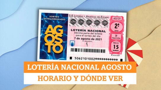Sorteo Extraordinario de Loter&iacute;a Nacional de Agosto: Horario y d&oacute;nde ver
