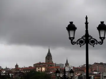 Nubes sobre Oviedo (Archivo)