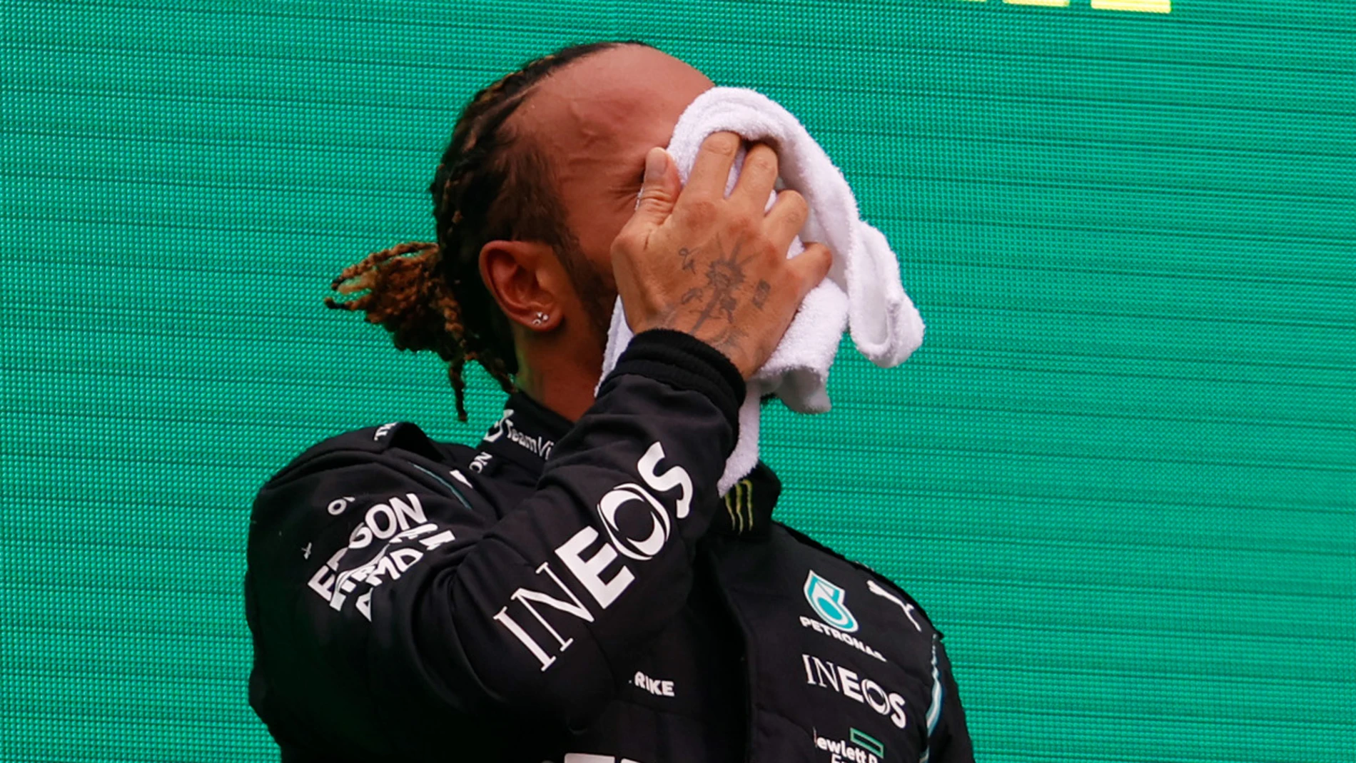 Lewis Hamilton, en Hungría