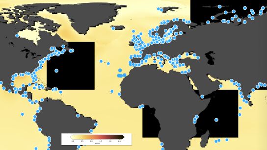 Zonas más afectadas por la subida del nivel del mar