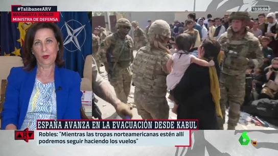 La ministra Robles en Al Rojo Vivo La ministra Robles en Al Rojo Vivo