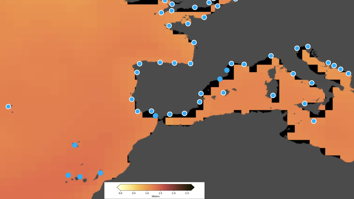 Así subirá el nivel del mar en las próximas décadas: mapa de las zonas de España más afectadas NASA