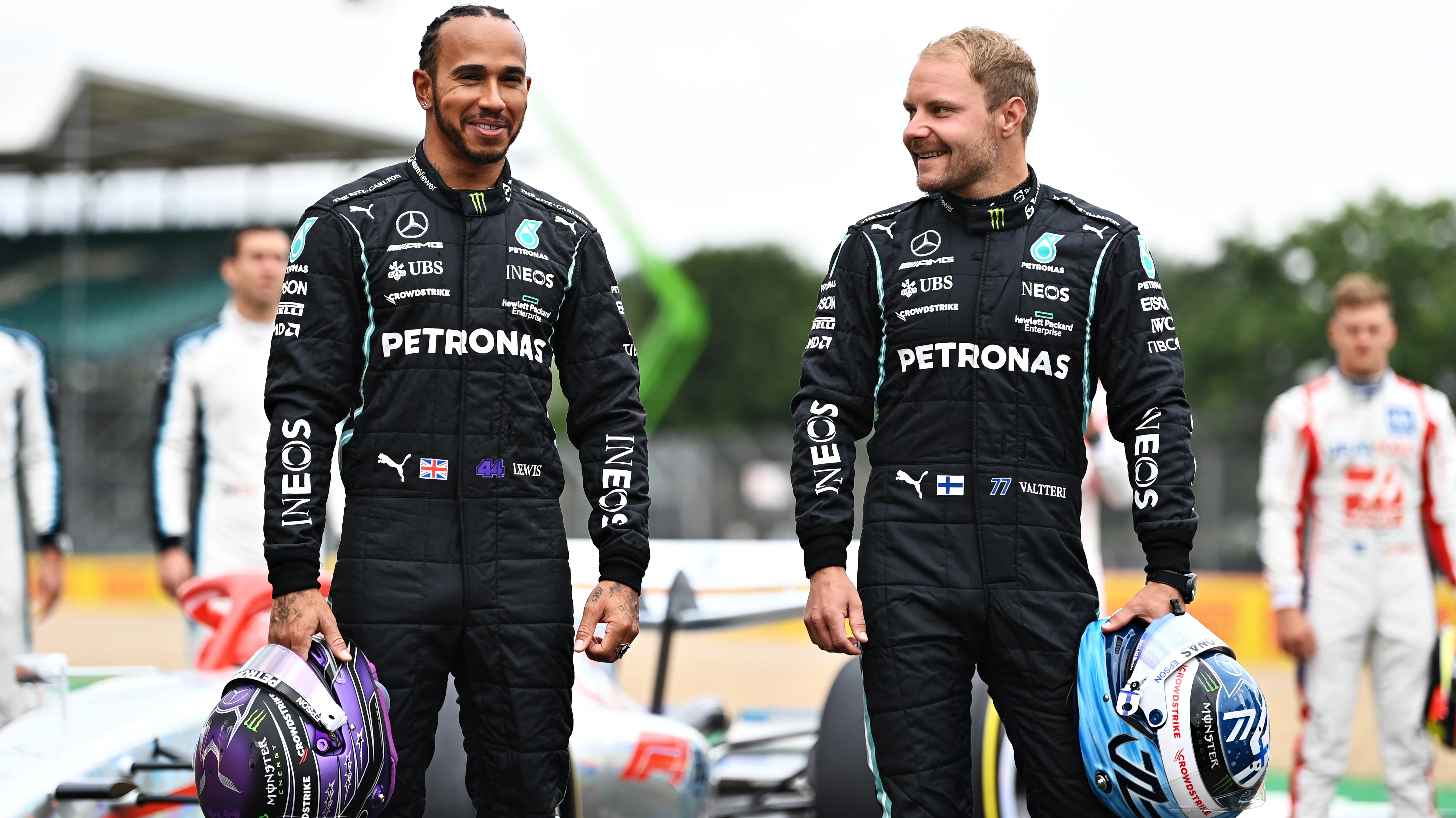 Lewis Hamilton y Valtteri Bottas