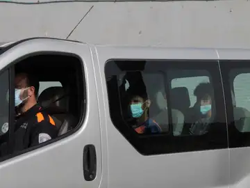 Repatriación de los menores marroquíes desde Ceuta.