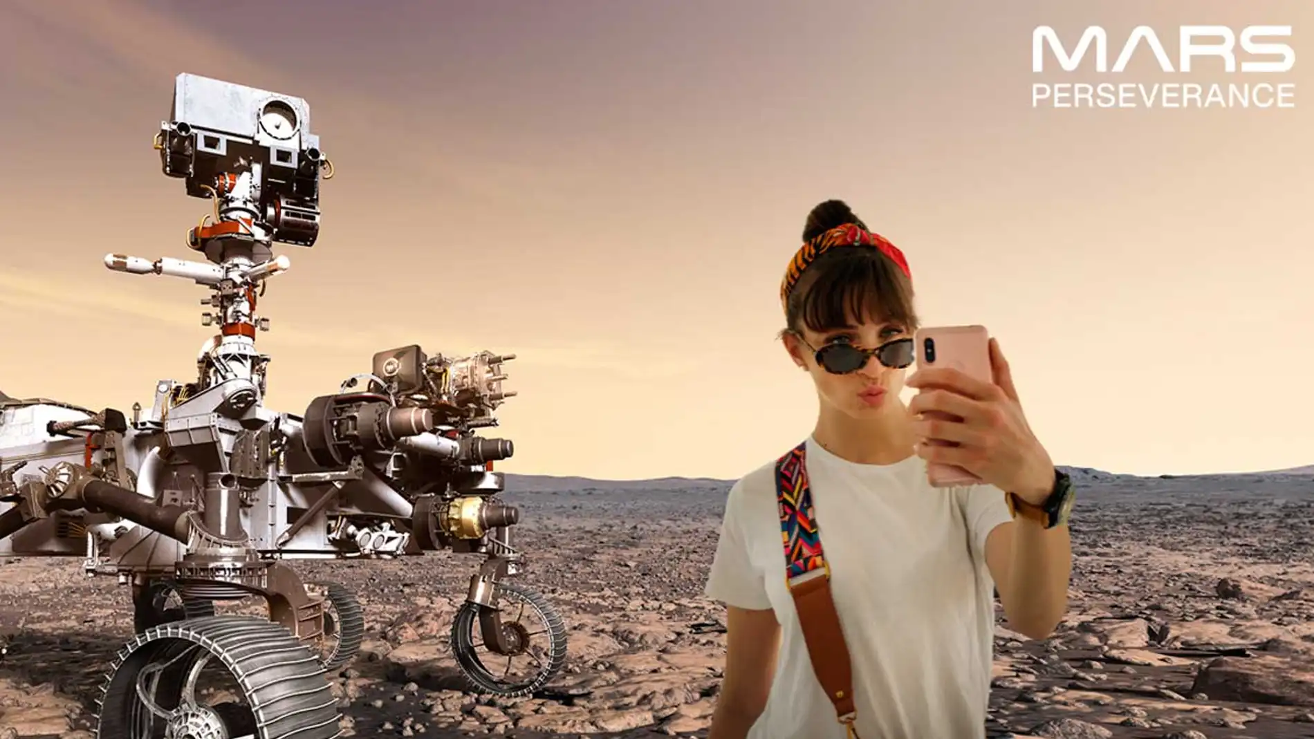 Cómo hacerte un selfie con Perserverance en Marte
