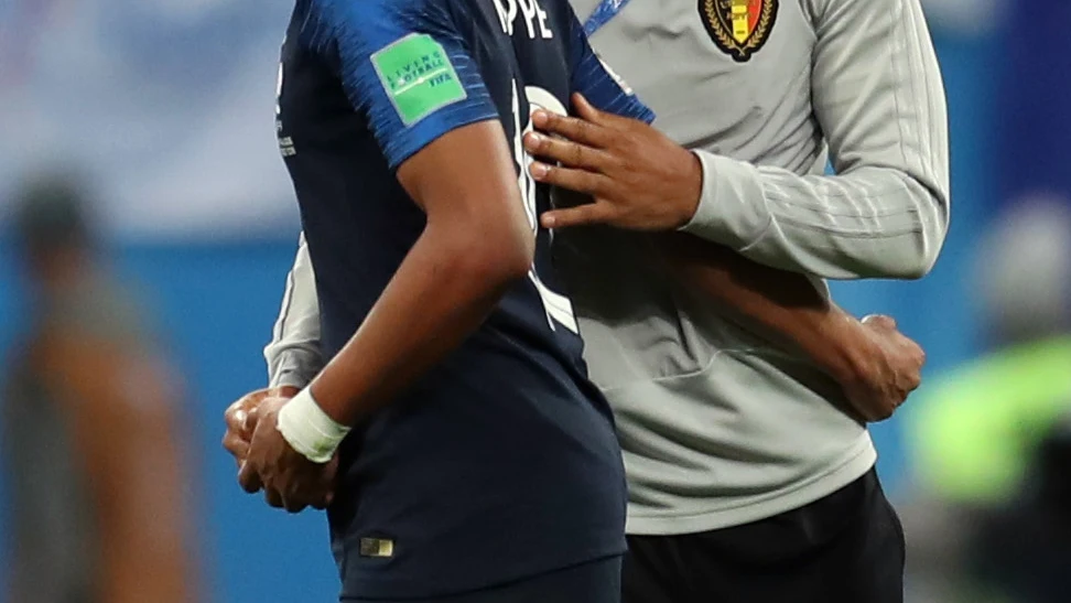 Mbappé y Henry Mbappé y Henry