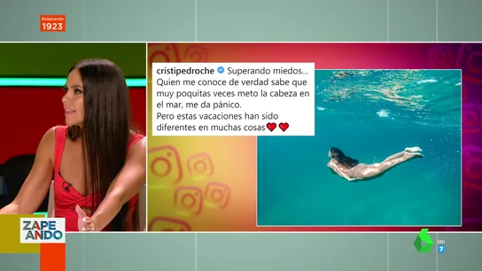 El espectacular posado de Cristina Pedroche buceando en bikini con el que supera uno de sus mayores miedos El espectacular posado de Cristina Pedroche buceando en bikini con el que supera uno de sus mayores miedos