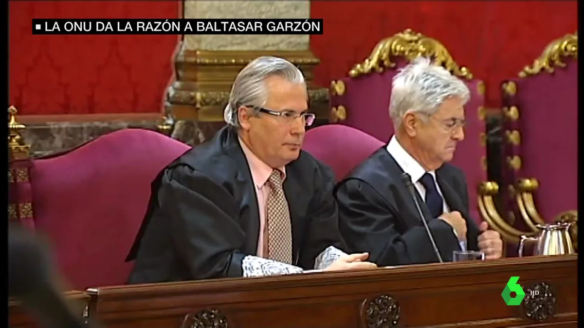 La ONU concluye que la inhabilitación del juez Garzón fue "arbitraria" y da seis meses a España para compensarle