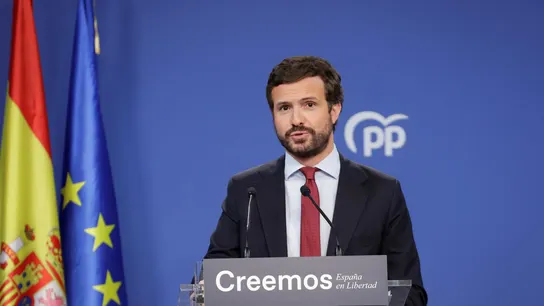 El presidente del Partido Popular, Pablo Casado. El presidente del Partido Popular, Pablo Casado.