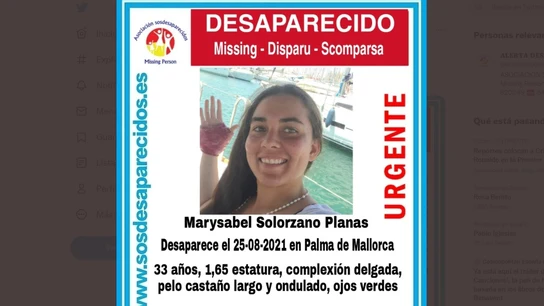 Fotografía de Marysabel Solorzano difundida por la asociación SOSDesaparecidos. Fotografía de Marysabel Solorzano difundida por la asociación SOSDesaparecidos.