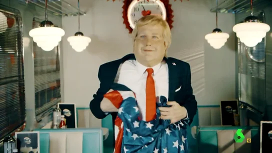 Así fue la imitación de Joaquín Reyes a Donlad Trump JAsí fue la imitación de Joaquín Reyes a Donlad Trump