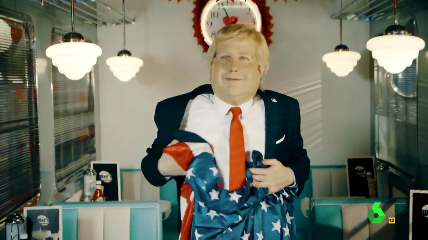Así fue la imitación de Joaquín Reyes a Donlad Trump JAsí fue la imitación de Joaquín Reyes a Donlad Trump