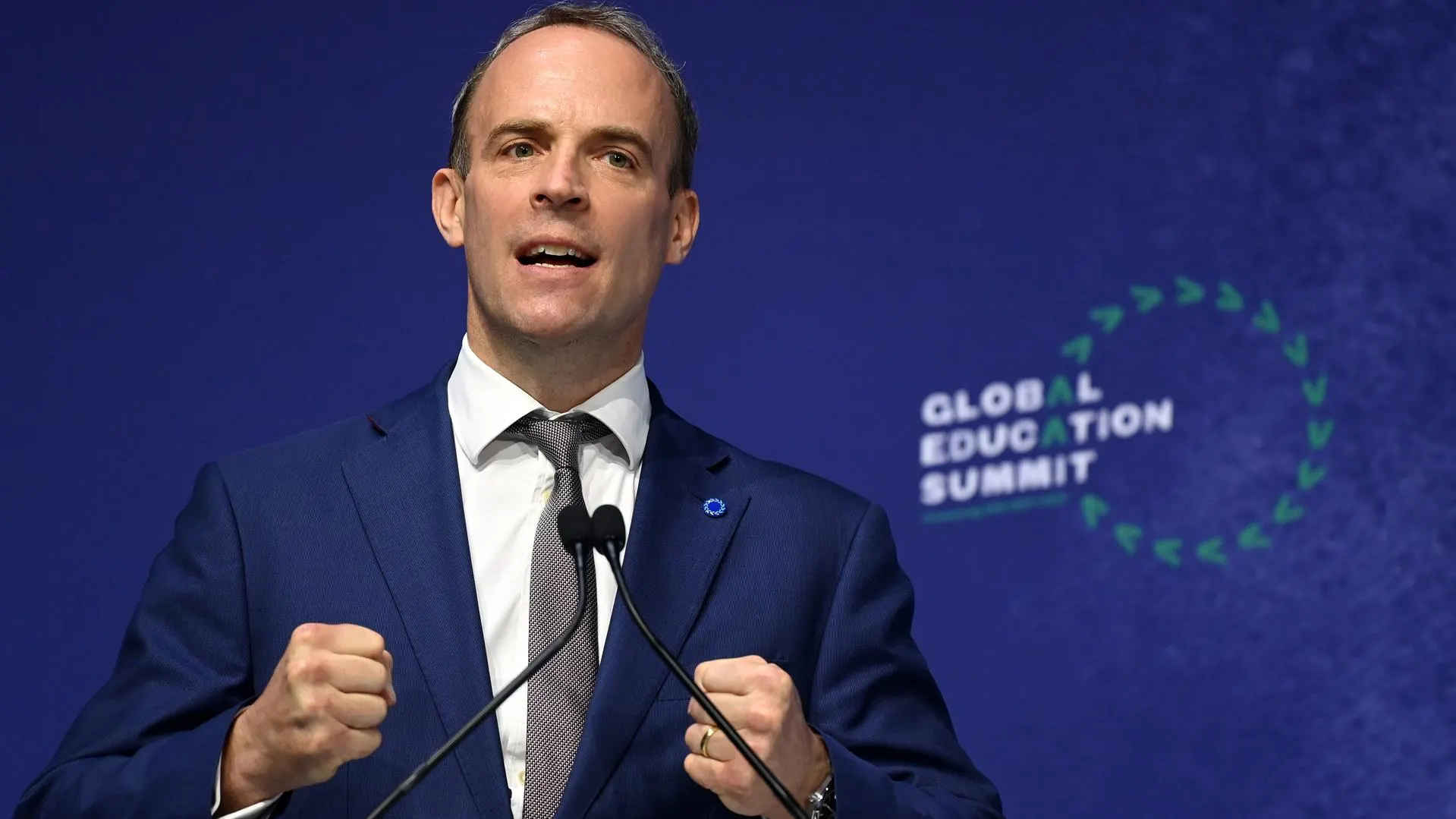 Dominic Raab, ministro de Relaciones Exteriores de Reino Unido.