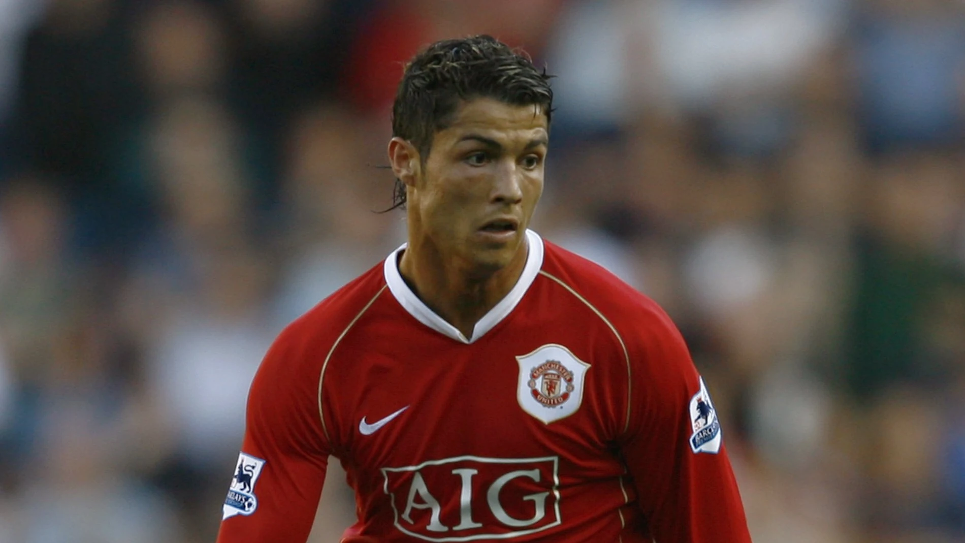 Cristiano Ronaldo, en su etapa en el Manchester United