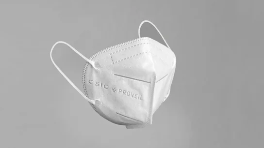 Así es la mascarilla para niños con tecnología del CSIC que inactiva el coronavirus Así es la mascarilla para niños con tecnología del CSIC que inactiva el coronavirus