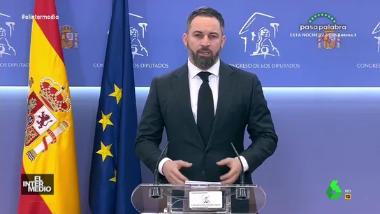 El gran cabreo de Santiago Abascal: "Estamos 'agilipollaos', es una puta mierda de virus" El gran cabreo de Santiago Abascal: "Estamos 'agilipollaos', es una puta mierda de virus"