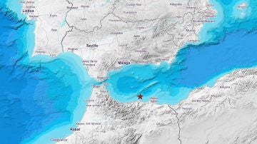 Terremoto de 4,9 grados en el mar de Alborán