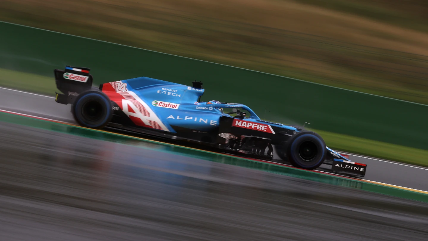 Fernando Alonso, en Bélgica Fernando Alonso, en Bélgica