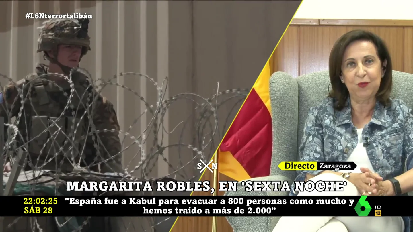 Margarita Robles, emocionada: "102 militares españoles murieron en Afganistán y su sacrificio no puede ser en vano" Margarita Robles, emocionada: "102 militares españoles murieron en Afganistán y su sacrificio no puede ser en vano"