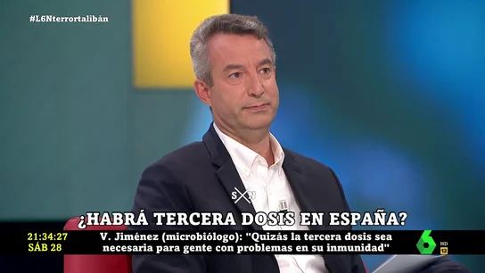 Cesar Carballo, contundente: "No hay datos que avalen el uso de la tercera dosis contra el coronavirus" Cesar Carballo, contundente: "No hay datos que avalen el uso de la tercera dosis contra el coronavirus"