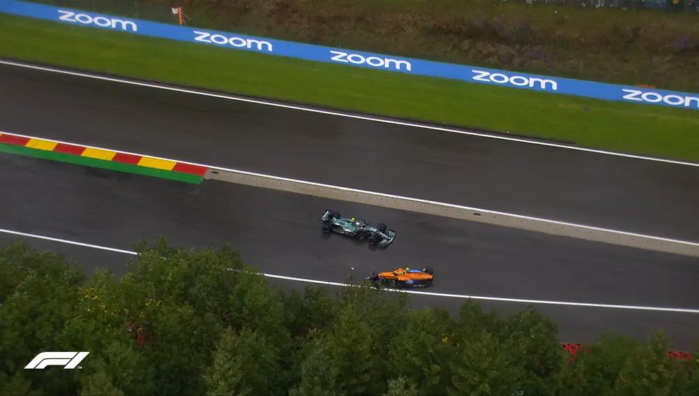 Duro accidente el sufrido por Lando Norris