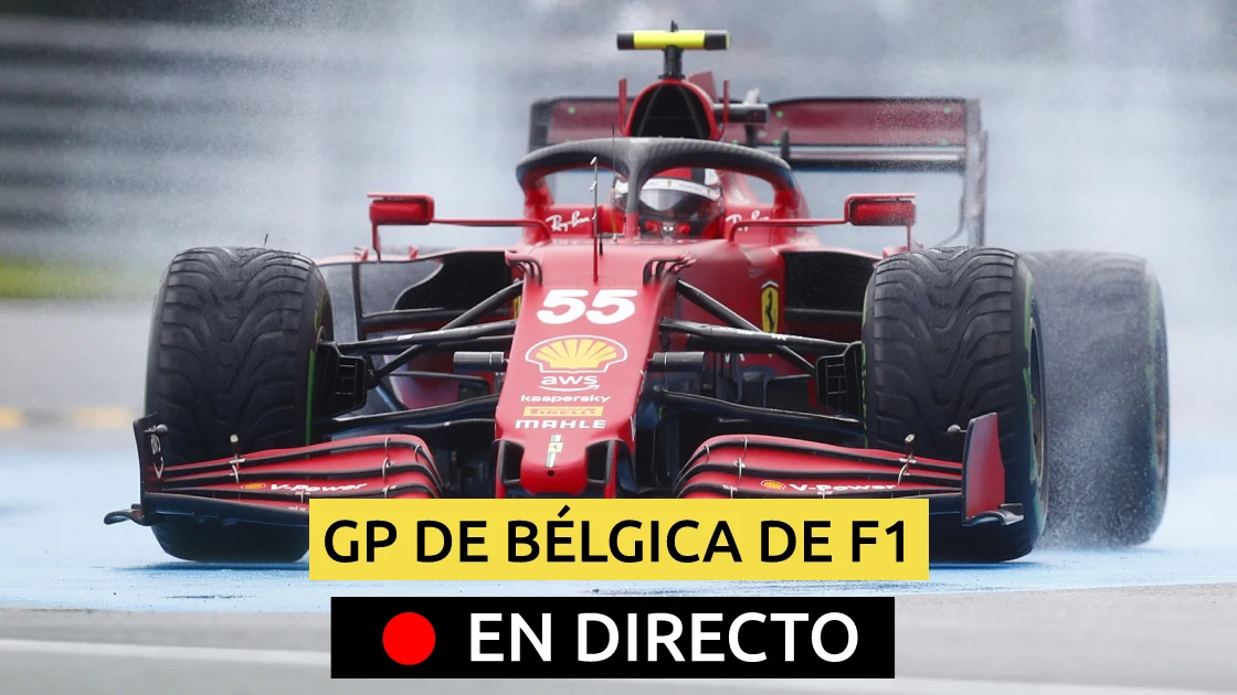 Carlos Sainz, en el GP de Bélgica