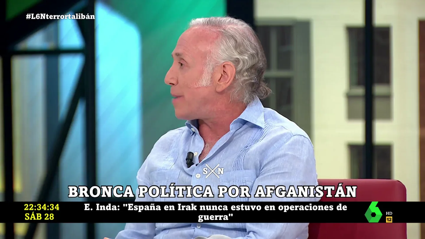 Eduardo Inda felicita a Margarita Robles por la evacuación en Afganistán: "Se ha hecho con diligencia y rapidez" Eduardo Inda felicita a Margarita Robles por la evacuación en Afganistán: "Se ha hecho con diligencia y rapidez"