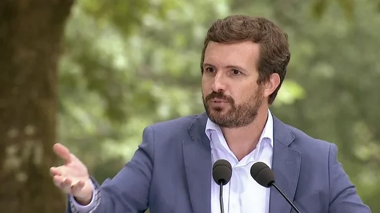 El reproche de Pablo Casado al Gobierno: "¿Cómo celebramos lo que pasa en Afganistán?" El reproche de Pablo Casado al Gobierno: "¿Cómo celebramos lo que pasa en Afganistán?"
