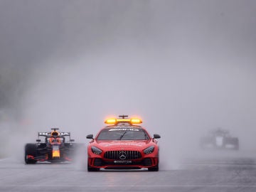 Bochornoso espectáculo el de la Fórmula 1 en Spa 