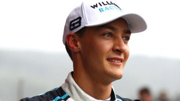 George Russell, con el Williams