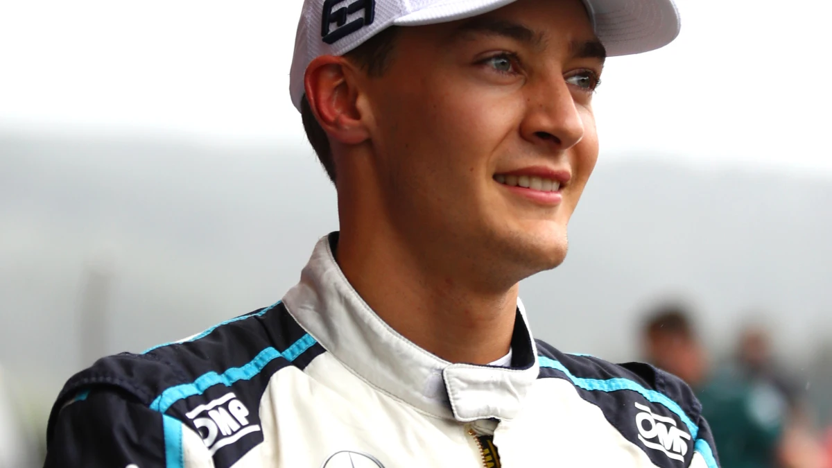 George Russell, con el Williams