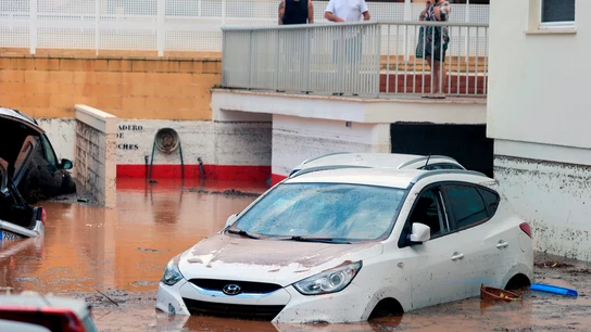 Trompa de agua Benicàssim EFE