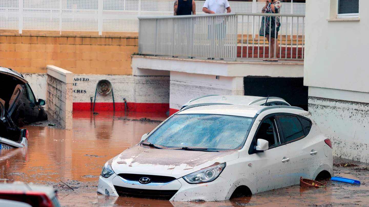 Trompa de agua Benicàssim EFE