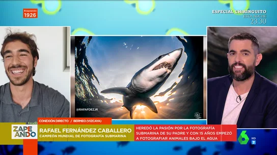 Así logra Rafael Fernández Caballero sus espectaculares fotos submarinas Así logra Rafael Fernández Caballero sus espectaculares fotos submarinas